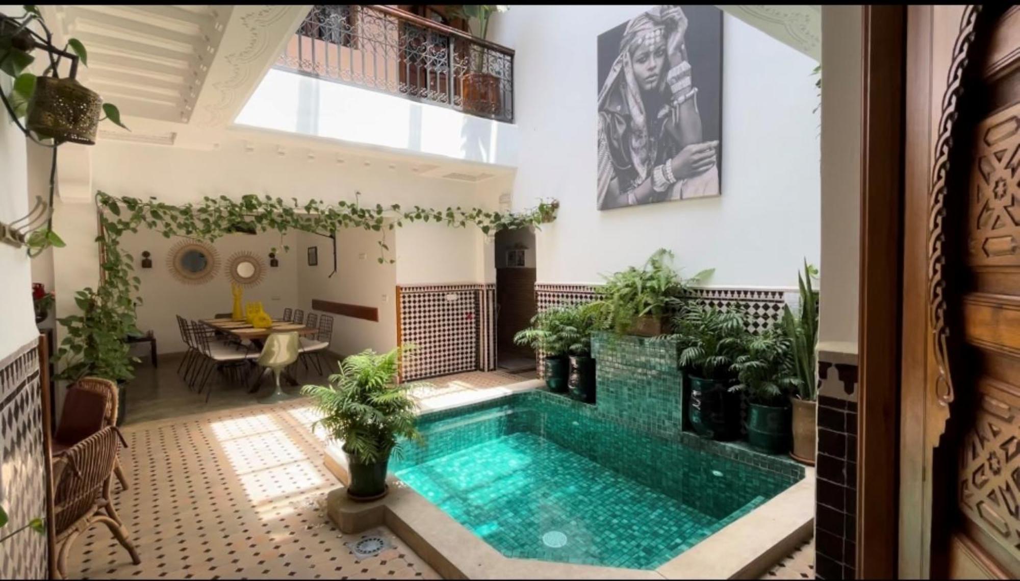Riad Shanam Location Privative Marrakesh Buitenkant foto