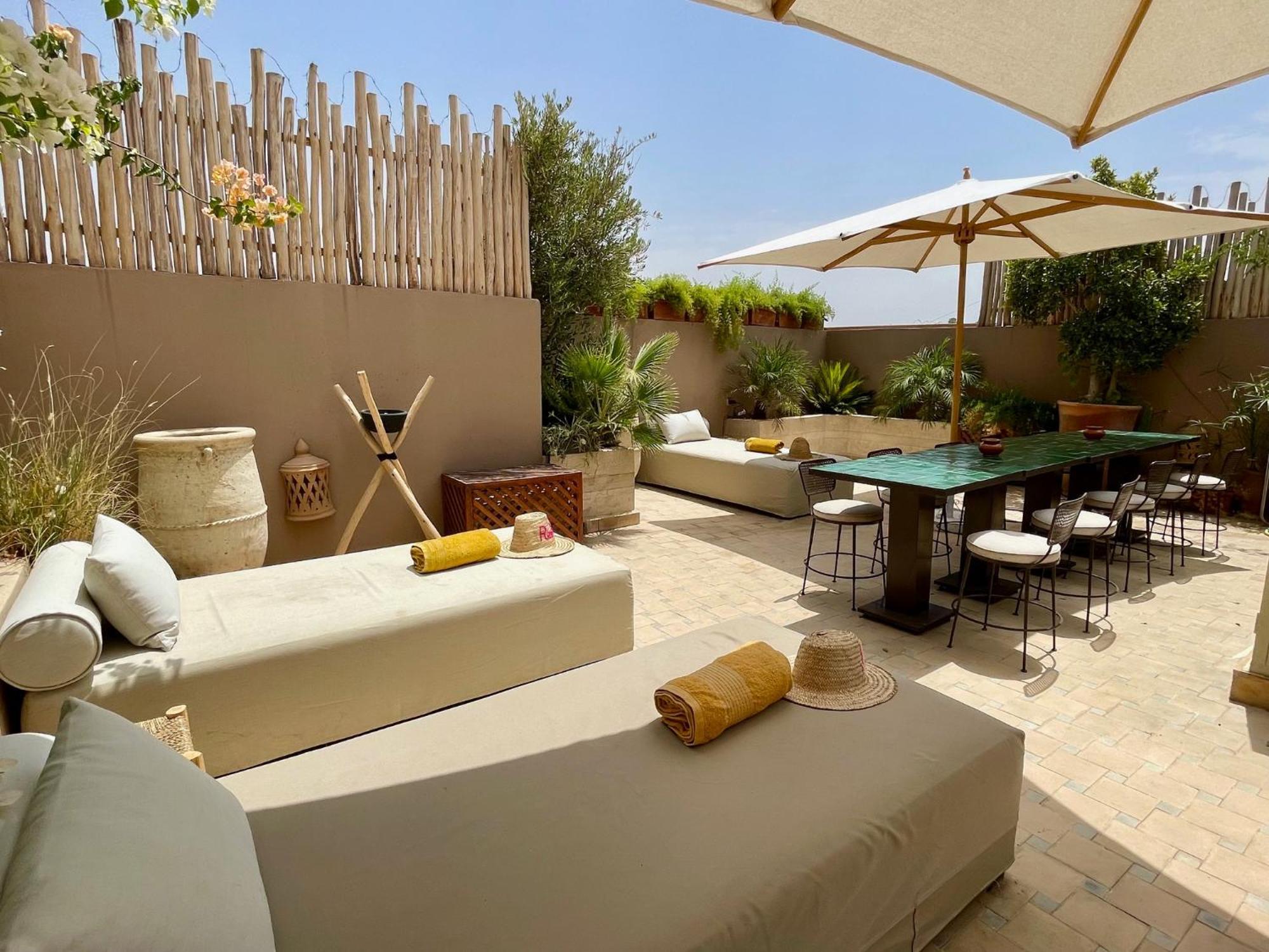 Riad Shanam Location Privative Marrakesh Buitenkant foto